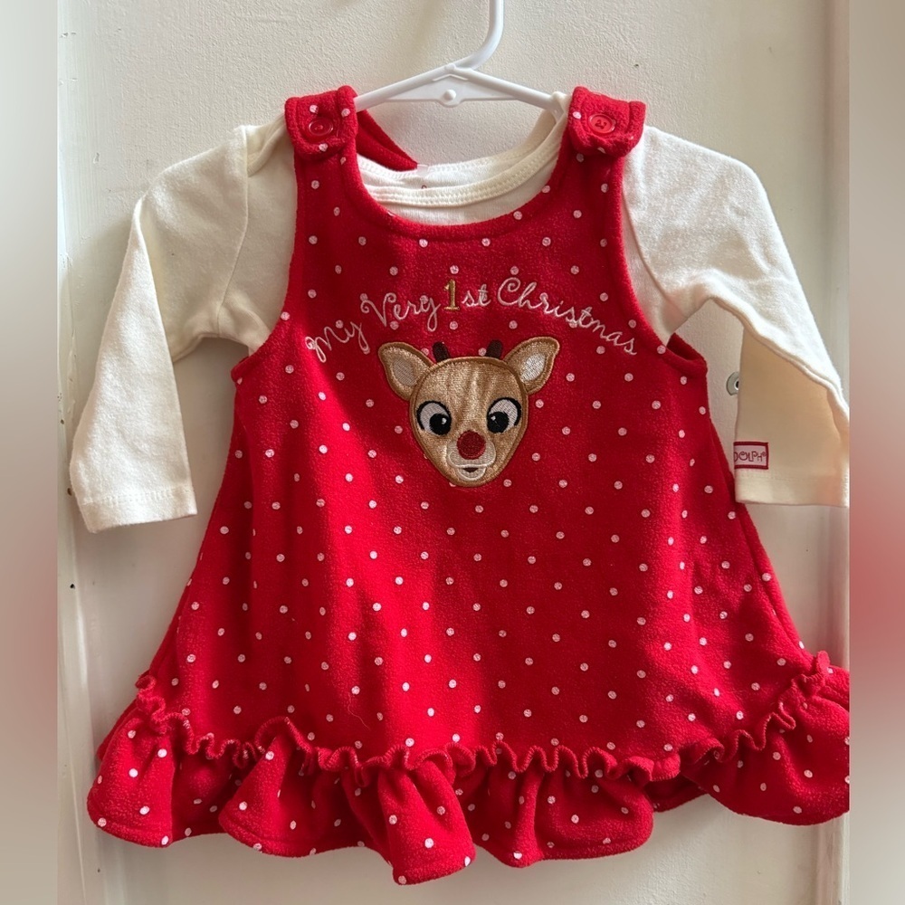 My 1st Christmas Rudolph Jumper